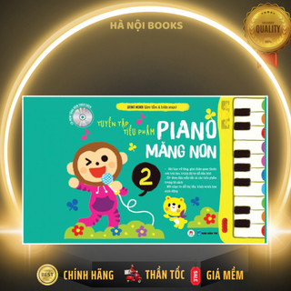 Sách - tuyển tập tiểu phẩm piano măng non phần 2 - huy hoàng