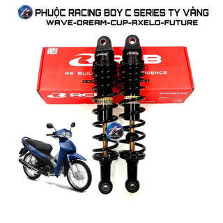 PHUỘC RACINGBOY C SERIES TY VÀNG CHO WAVE - SIRIUS - AXELO - JUPITER - CUP - FUTURE .....