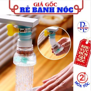Vòi Lọc Nước Gắn Vòi Rửa Bát Tăng Áp Xoay 360 Có Thể Kéo Dài Kèm Khóa Cổ Dê - Đầu Vòi Lọc Nước, Vòi Nước Hoa Sen