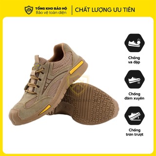 Giày Bảo Hộ Lao Động, Giày Chống Đinh Cách Điện, Mũi Thép Cao Cấp Z108