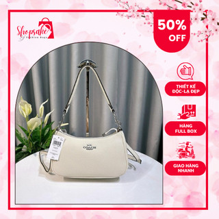 Túi xách nữ coach dáng thuyền nhỏ gọn, kẹp nách, đeo chéo đều xinh lung linh - shopsakê