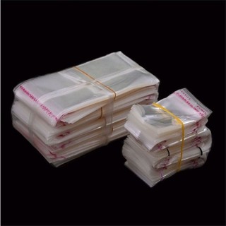 Set 50 túi kiếng opp dán miệng đủ size