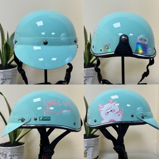 Mũ bảo hiểm 1/2 đầu chita helmets ct6b1 tem you
