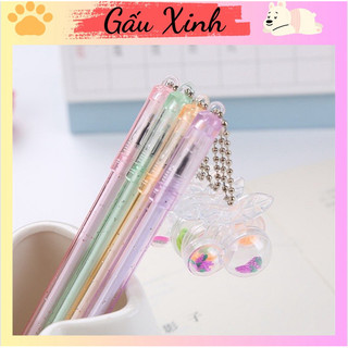 Bút Nước Mực Đen Tag Quả Chery Nhũ Hình Hoa Quả