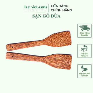 Sạn gỗ dừa cao cấp - sạn chiên xào gỗ - vá xào rau