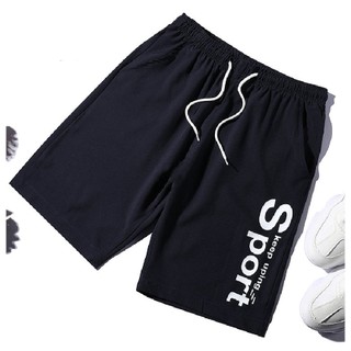 Quần Short Thể Thao Nam Nữ Chất Thun Mịn In SPORT - Quần Đùi Nam Nữ Mặc Nhà, Chơi Thể Thao, Tập Gym