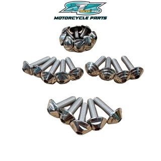 Ốc inox 304 Thailan 6ly10-6ly20 bắt dàn áo Winner catte thông dụng nhiều dòng xe