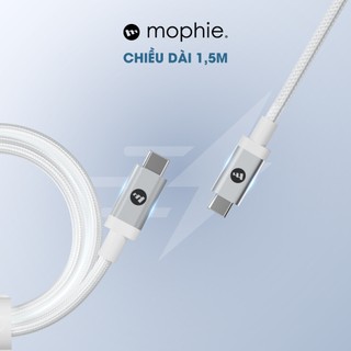 Cáp Mophie USB-C to USB-C (10Gbps/240W - USB3.2 Gen 1X2) 1.5M