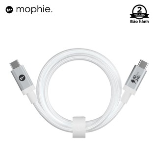 Cáp Mophie USB-C to USB-C (10Gbps/240W - USB3.2 Gen 1X2) 1.5M