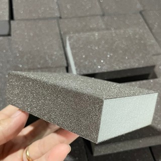 Mút chà nhám đánh bóng bề mặt gỗ ,kim loại,chà xoang nồi - xử lý bề mặt