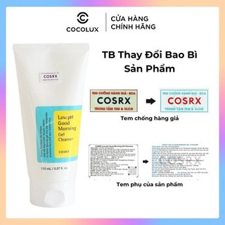 Gel Rửa Mặt Tràm Trà COSRX Low pH Good Morning Gel Cleanser 150ml[Coco Shop]