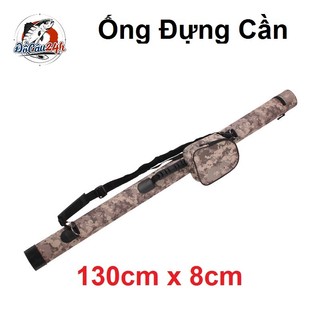  Ống Đựng Cần Câu Đơn Đài Bao Đựng Cần Câu Đài Rằn Ri 1m3 Kèm Túi Đựng Phụ Kiện 