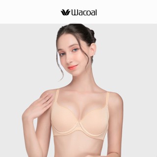 Áo lót Wacoal IHB3015 (có size lớn) có gọng nâng vừa, mút mỏng, cup 3/4, trơn, dây liền - HB3015