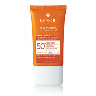 KEM CHỐNG NẮNG CẤP ẨM VELVET RILASTIL SUN SYSTEM VELVET TOUCH MOISTURIZING VELVET CREAM SPF 50+
