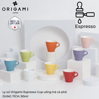 Origami japan ly sứ origami espresso cup 90ml uống trà cà phê