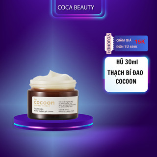 Thạch bí đao Cocoon 30ml - kem dưỡng ẩm dành cho da mụn - hỗ trợ làm giảm mụn, se khít lỗ chân lông, giảm dầu thừa