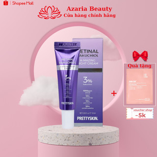 Kem dưỡng tái tạo Prettyskin Retinal bakuchiol 10ml chính hãng Hàn Quốc