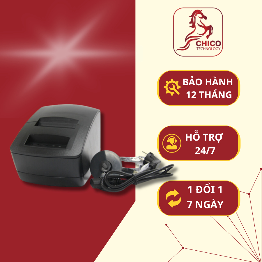 Máy in mã vạch Gprinter GP-2120TU độ phan giải cao, chất lượng in sắc nét, giá tốt nhất