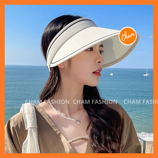 Mũ Nón rộng vành Trống nắng nửa đầu nón nữ nửa đầu chống nắng chống UV