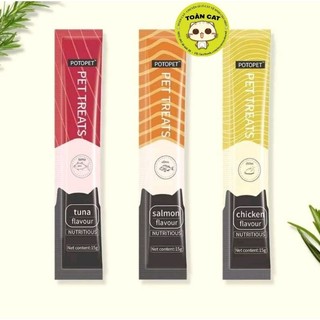 Súp thưởng Potopet 15g cho mèo- Súp thưởng cho mèo mọi lứa tuổi