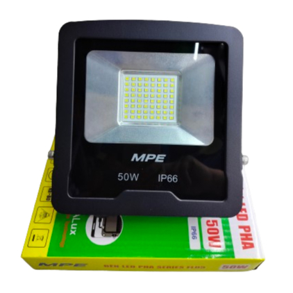 Đèn led pha MPE IP65 10W, 20W, 30W, 50W hàng chính hãng