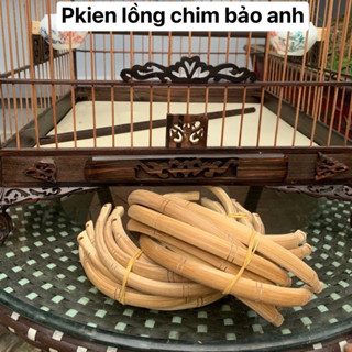  Cầu góc cho lồng chim chào mào Xưởng Lồng Chim Bảo Anh Phụ kiện lồng chim chích chòe chất liệu tre già chống mọt 