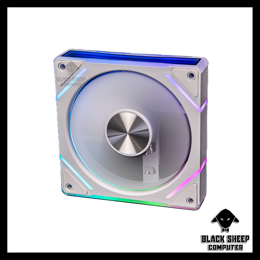 Quạt Fan LEOPARD V1 WHITE - SYNC MAIN 3PIN 5V Kèm 4 Ốc ( Không gắn nguồn hoặc cần Hub 3Pin 5v )