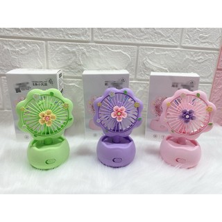 Quạt mini để bàn hình Hoa 🌺 Xinh Xắn