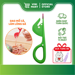 Dao làm lòng gà, lòng vịt, mổ cá nhỏ gọn sắc bén siêu tiện lợi |Vini Mart