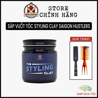 Sáp vuốt tóc The Styling Clay Saigon Hustlers giữ nếp tốt