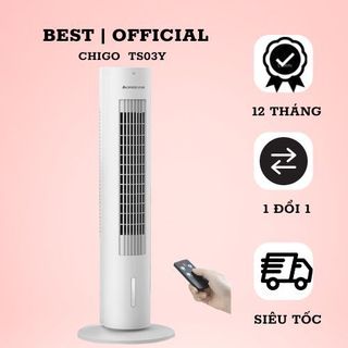 Quạt điều hòa hơi nước màn hình cảm ứng led chigo ts05y – hẹn giờ thông minh