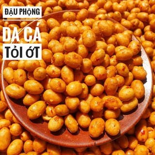 500g đậu phộng da cá vị tỏi ớt thơm giòn