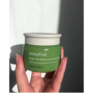 Kem dưỡng da từ trà xanh innisfree green tea balancing cream ex