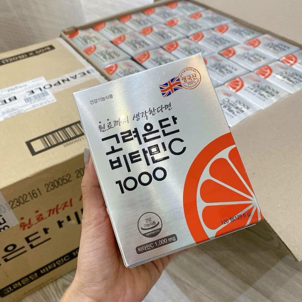 Viên Uống Vitamin C Eundan Korea 1000mg + vitamin D Hàn Quốc