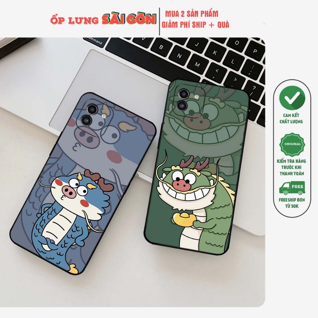 Ốp lưng Samsung A03 / Samsung A03 Core in hình Rồng 2024 chibi dễ thương.