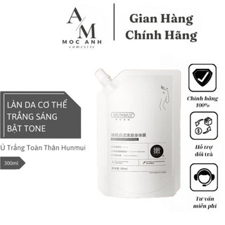 Kem ủ trắng - tắm trắng hunmui dưỡng trắng da toàn thân 300g