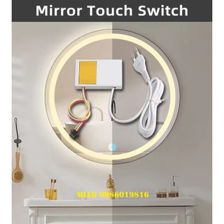Công tắc cảm biến gương led liền nguồn 12V