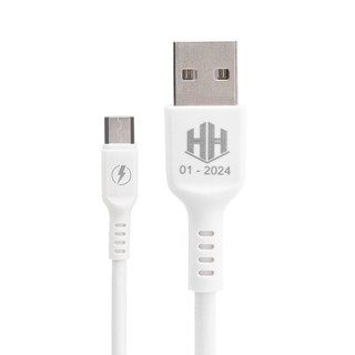 DÂY cáp trắng - USB - MICRO - MODEL : D-7