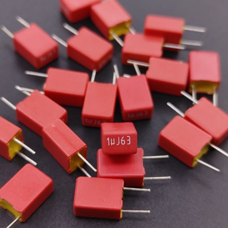 (2 con) Tụ Wima 1uF, 105 63V MKS2