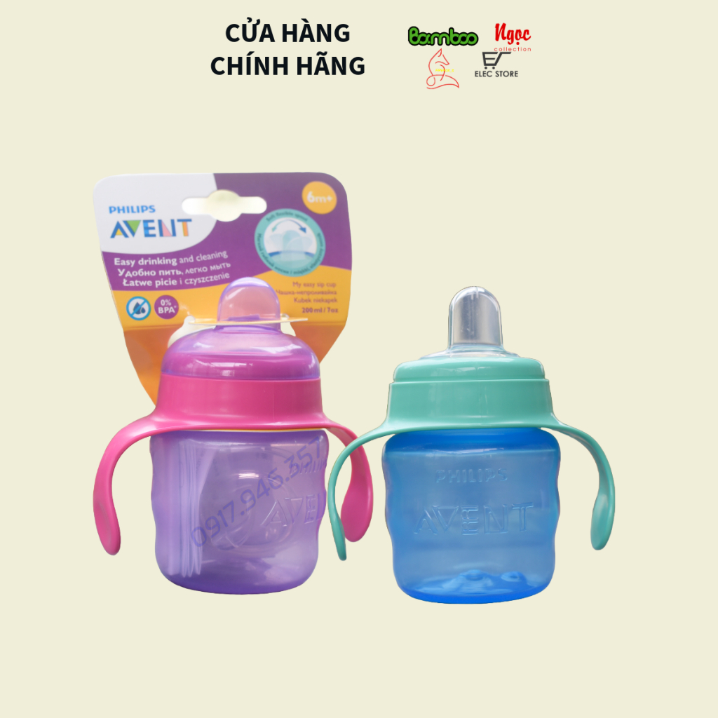 Bình tập uống Philips AVENT cho bé 6 tháng+