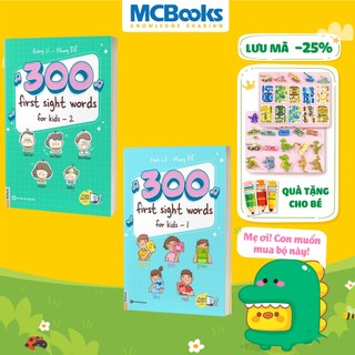 Sách - Combo 300 First sight words for kid - 300 từ tiếng Anh cho bé