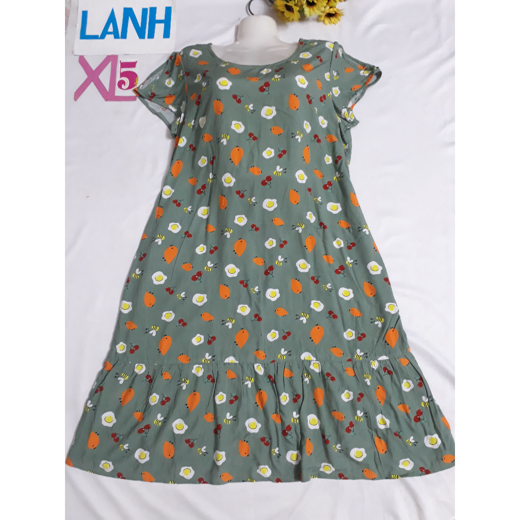 VÁY TOLE LANH ĐUÔI CÁ SIZE TO  60KÝ