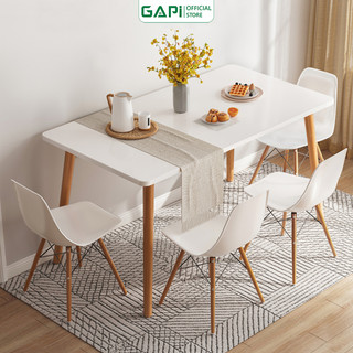 Bàn ăn thông minh gapi chân gỗ sồi phong cách bắc âu - gp181 / gp192
