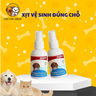 Lọ Xịt Vệ Sinh Đúng Chỗ MAGIC Puppy Trainer Huấn Luyện Chó Mèo Đi Vệ Sinh 1 lọ 50ml - Ken Pet Shop