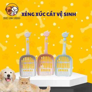 Xẻng Xúc Cát Vệ Sinh Chó Mèo Xẻng Hốt Cát Dọn Vệ Sinh Phân Cho Mèo Phụ Kiện Chó Mèo - Ken Pet Shop