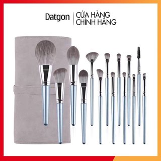 Bộ cọ trang điểm cá nhân 14 món có bao da co08