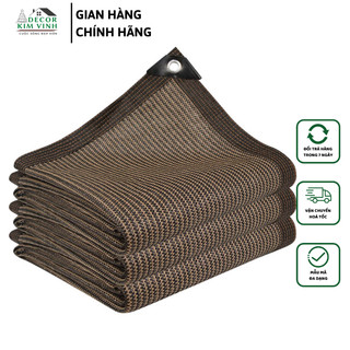 Lưới che nắng bạt decor kim vinh che nắng ngoài trời