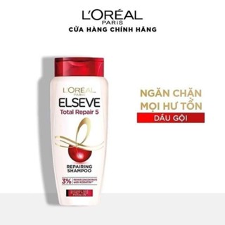 Dầu gội L'Oreal Paris Elseve total repair 5 - Dầu gội Loreal Paris Elseve Extraordinary Oil Ultra Nourishing 110ml