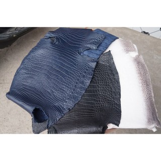 Da cá sấu thuộc nguyên con cao cấp - Nguyên liệu làm đồ da thủ công handmade