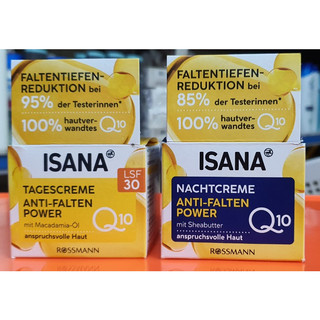 Kem dưỡng da Isana Q10 Anti Falten ngày và đêm